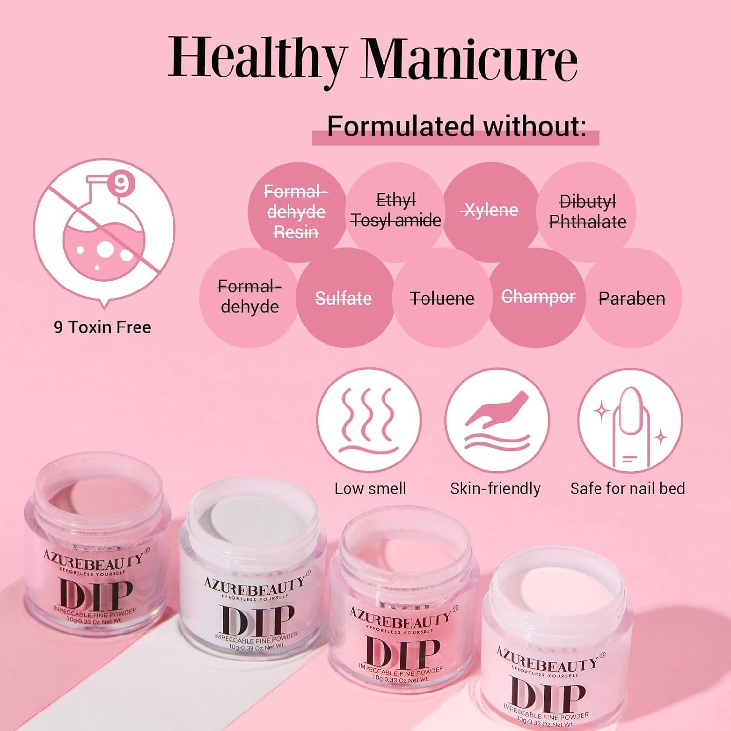 Nail Repair Kit Transparent Crystal for Broken Cracked Split Weak Nails, Ideal