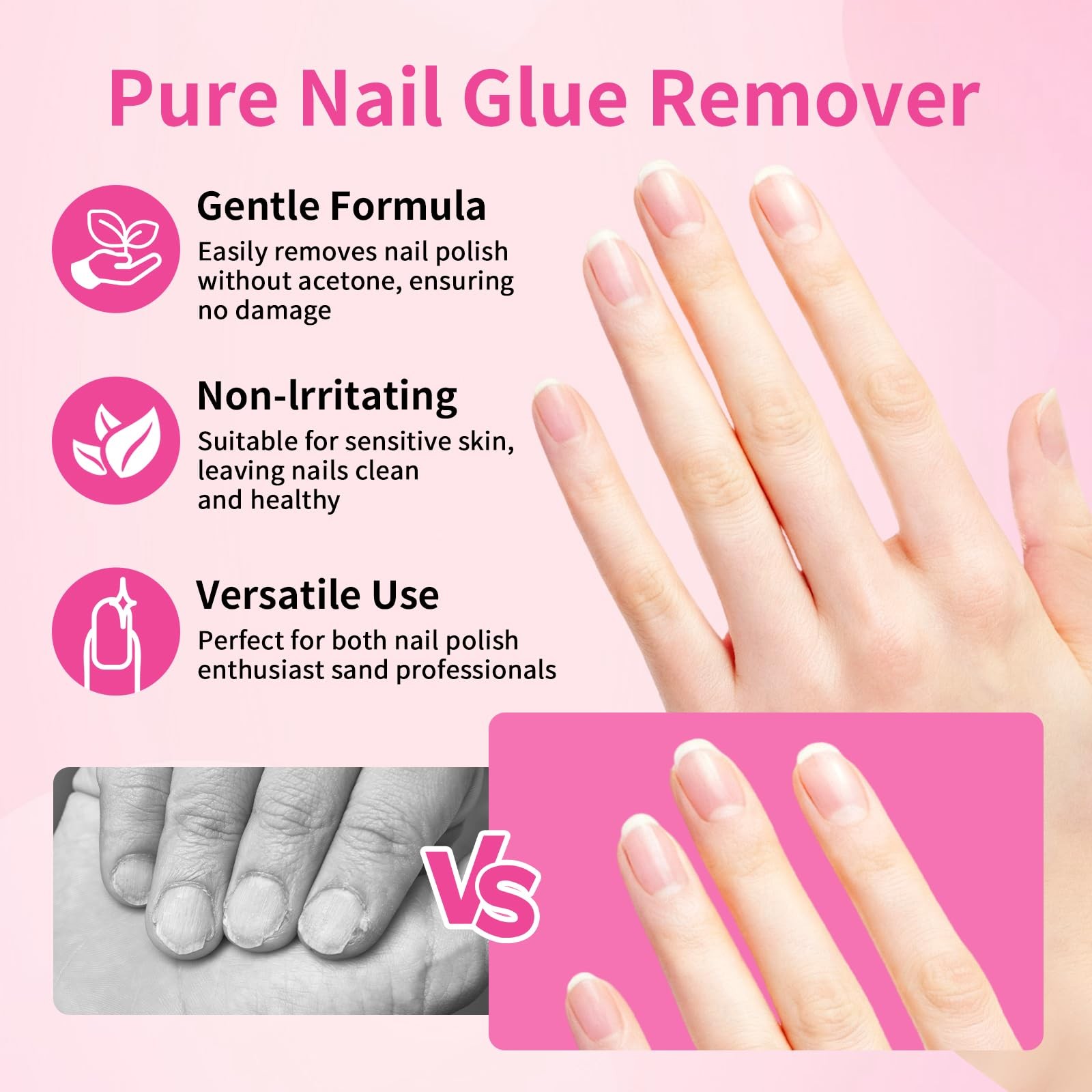 10g Semi Nail Glue for Press On Nails, Super Strong | Quick Drying | Long Las…