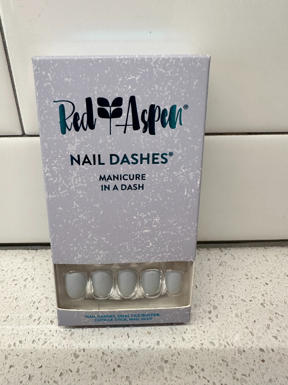 Red Aspen Press On Nails – Choose Your Dash – Buy more and save!