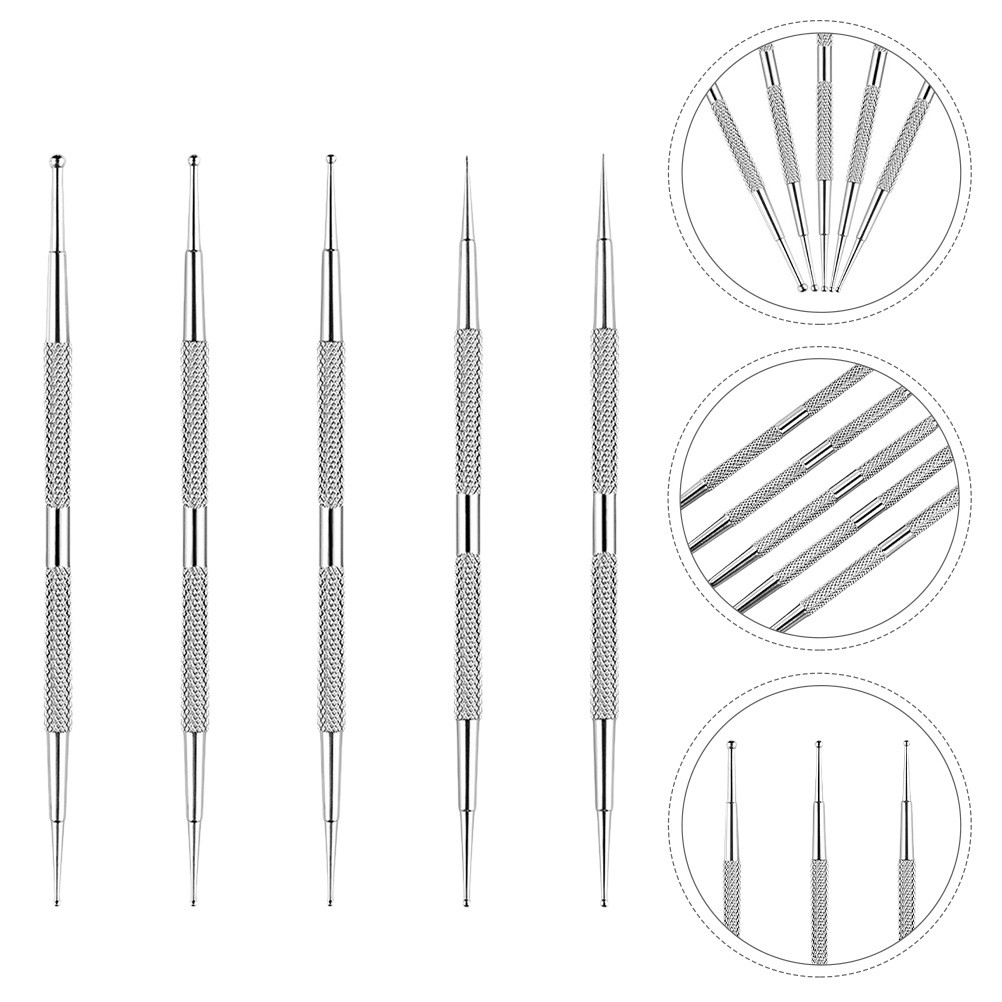 5 PCS Dotting Tools for Painting Nail Pen Set Sticker Application