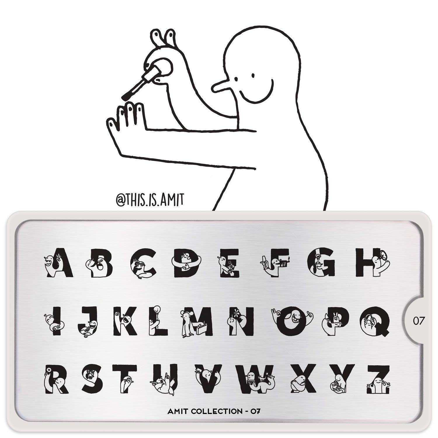 MoYou London Stamping Plate Art Accessories – Amit x Myl