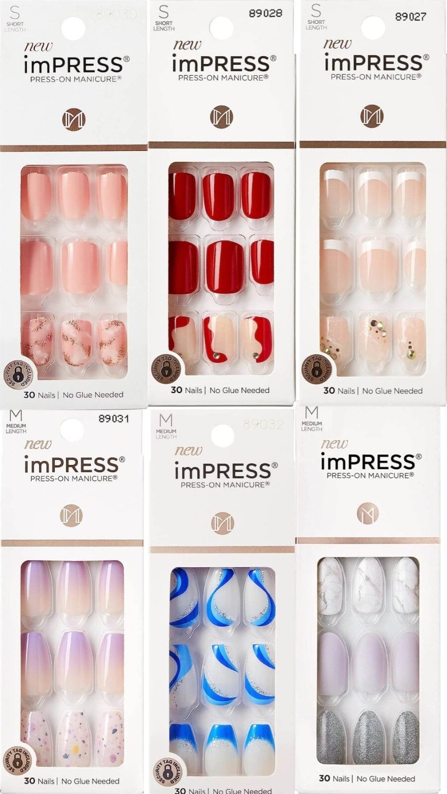 Impress Press-On Manicure Nails Your by Kiss Choice Of Style