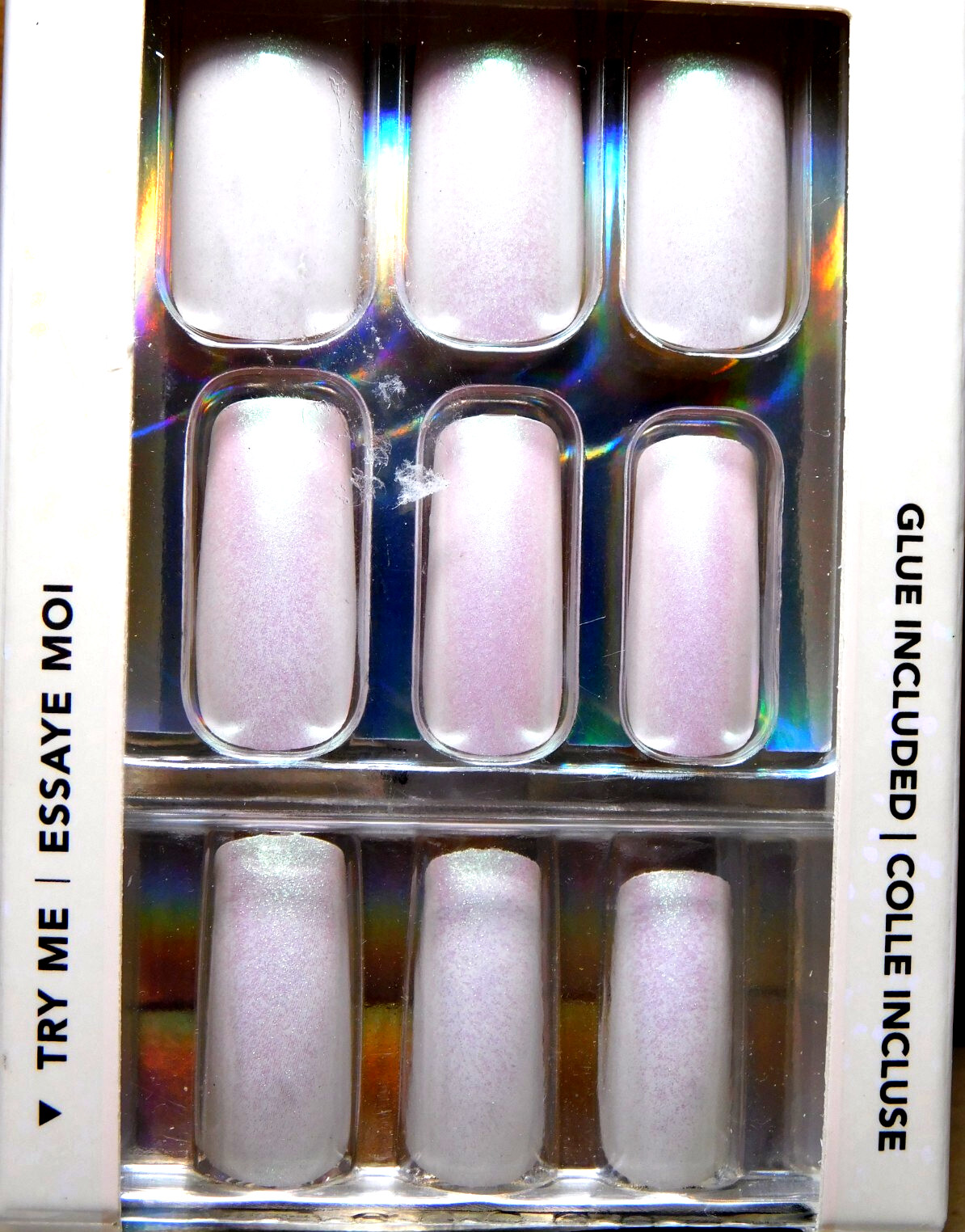 CBI Distributing Corp.~Icing 24 Faux Nails Vegan #AF.AM Baby Soft Light Pink