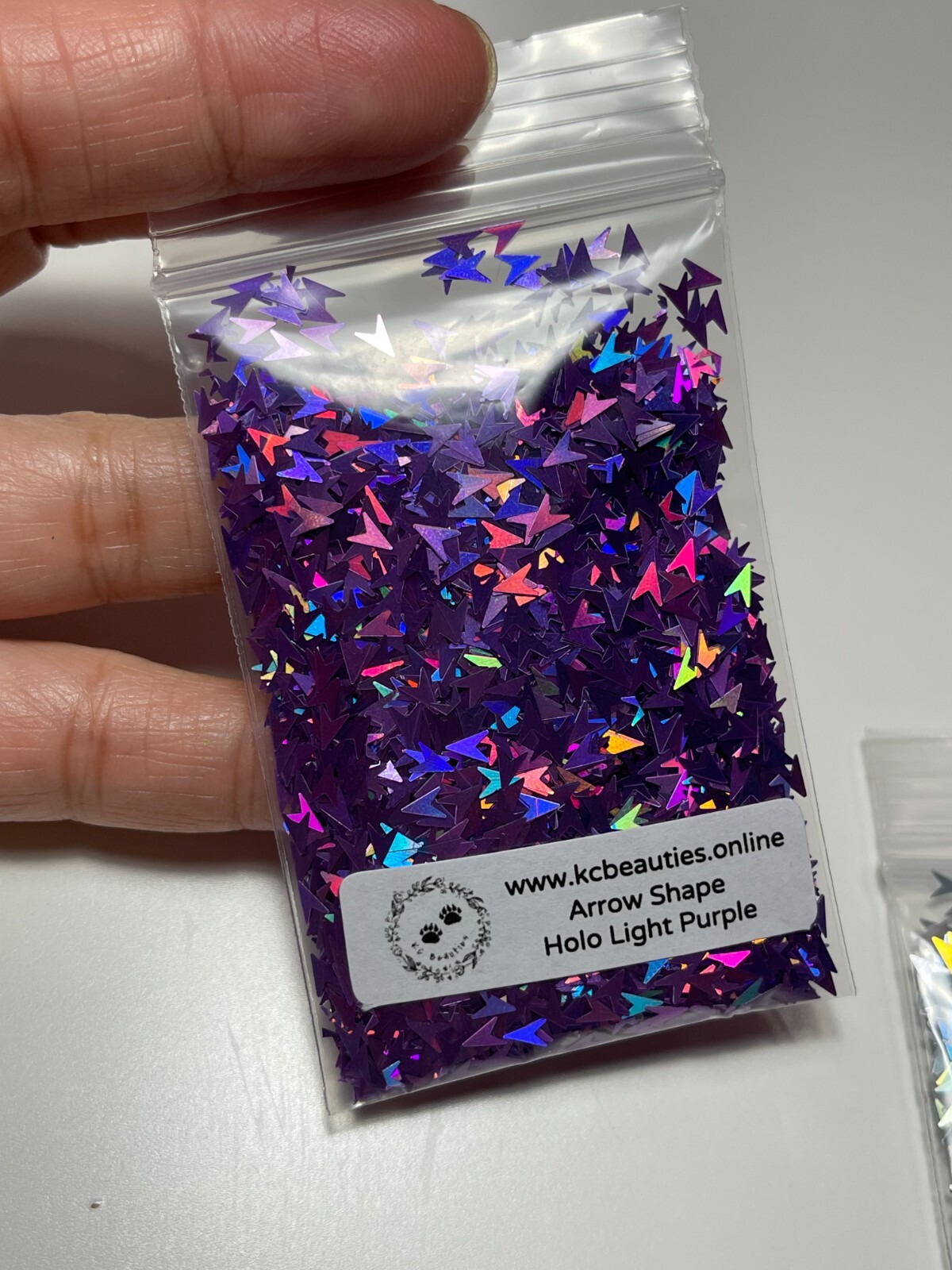 5G Holographic Arrow shape Glitter for nail acrylic gel craft US Seller