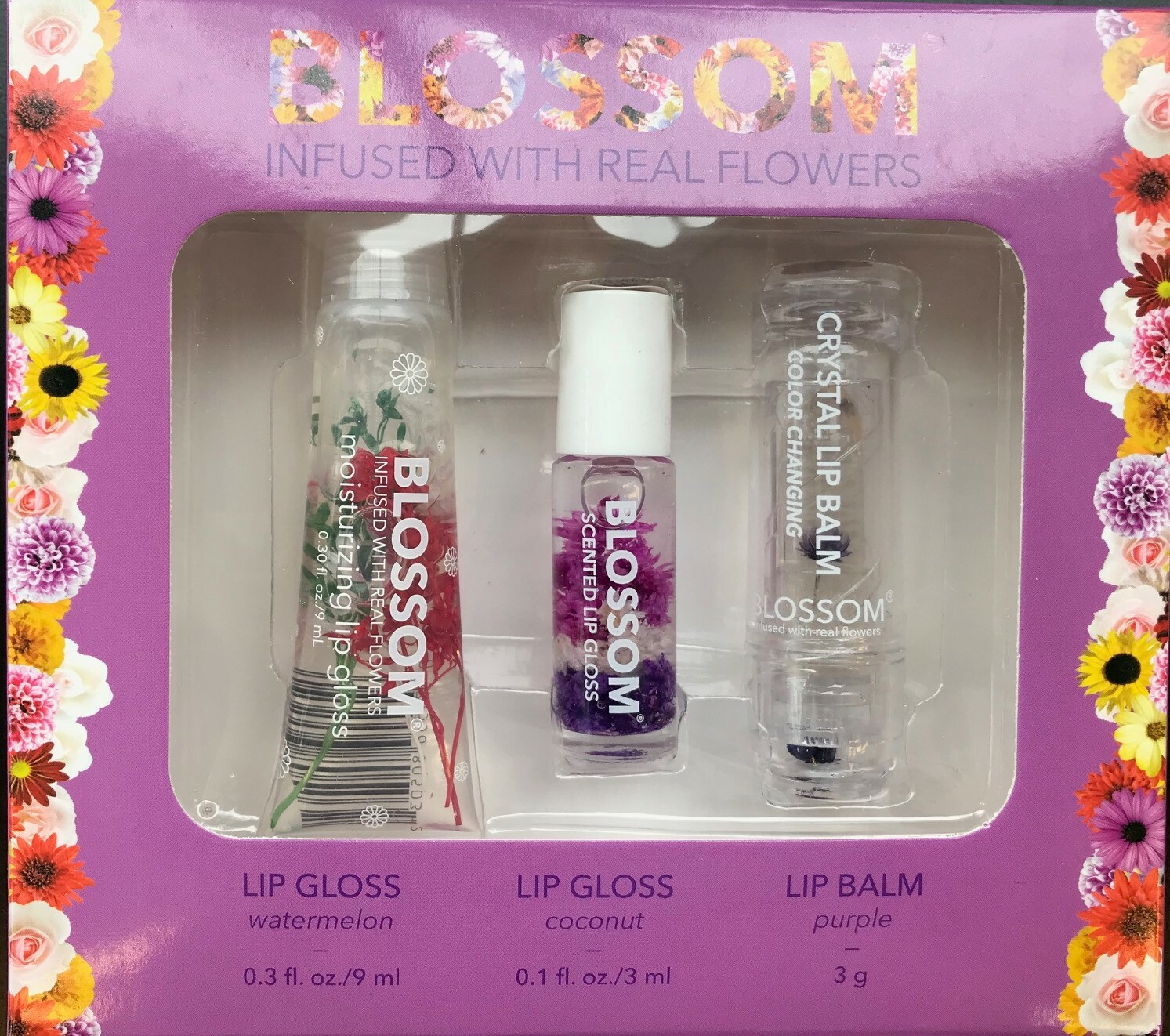 BLOSSOM INFUSED WITH REAL FLOWERS – 3 PCS SETS -YOUR CHOICE!