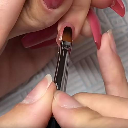 1Pc Kolinsky Acrylic Nail Art Brush UV Gel Builder Nail Painting Pen Salon