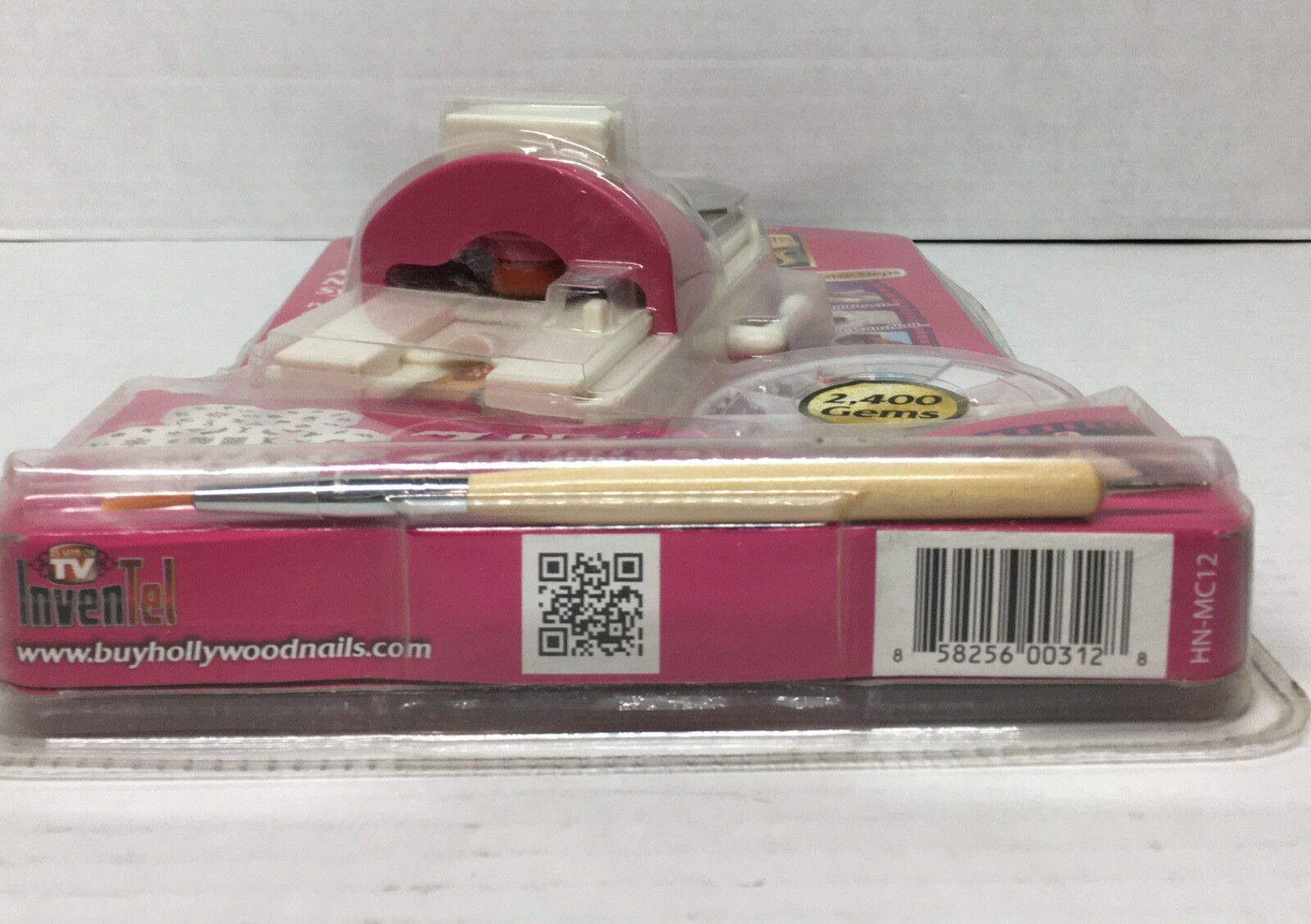 Hollywood Nails All In One Nail Art System Kit As Seen On TV (Pack of 2)