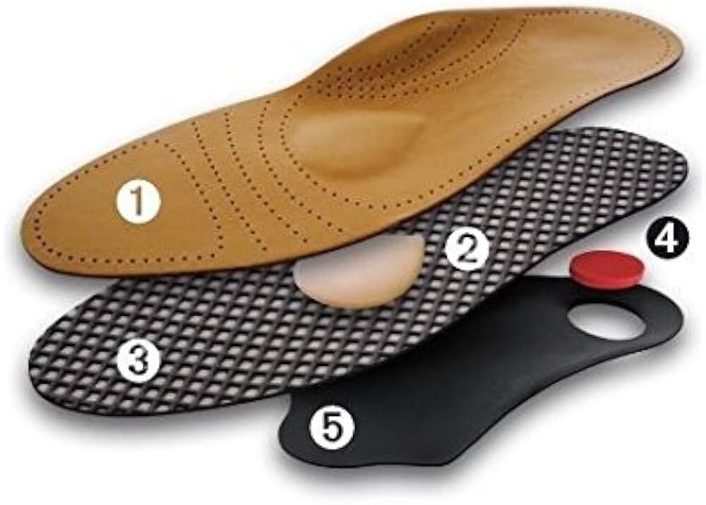 Tacco 694 Deluxe Orthotic Comfort Leather Full Insoles ALL sizes Made in Germany