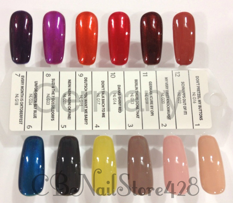 OPI Nail Lacquer .5oz – DISCONTINUED – GERMANY Collection- Pick any Shade