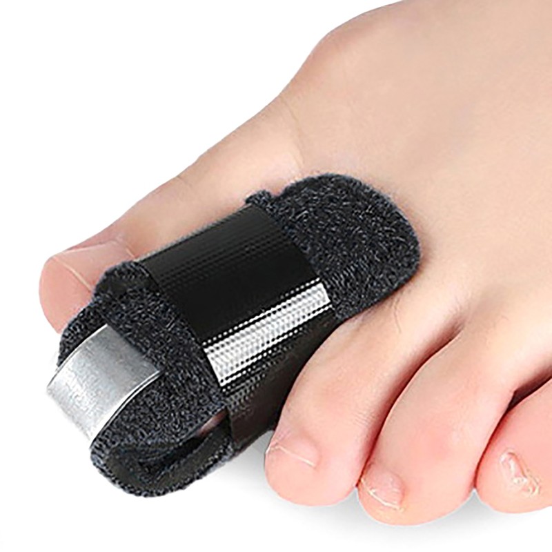 1PC Finger Toe Splint For Broken Toe Hammer Straightener Corrector Brace Wrap