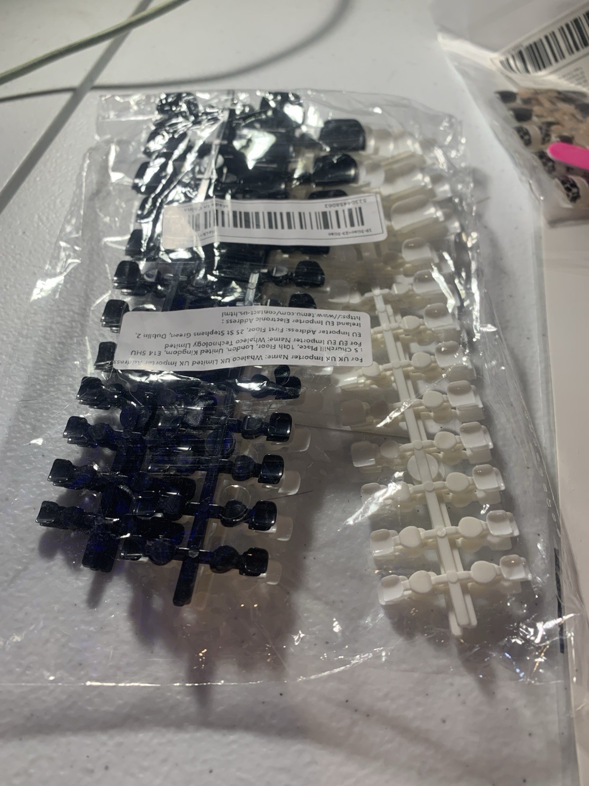 Nails Bulk- Lot of 6 Mixed Shape and Styles & one 5 pack of nail files