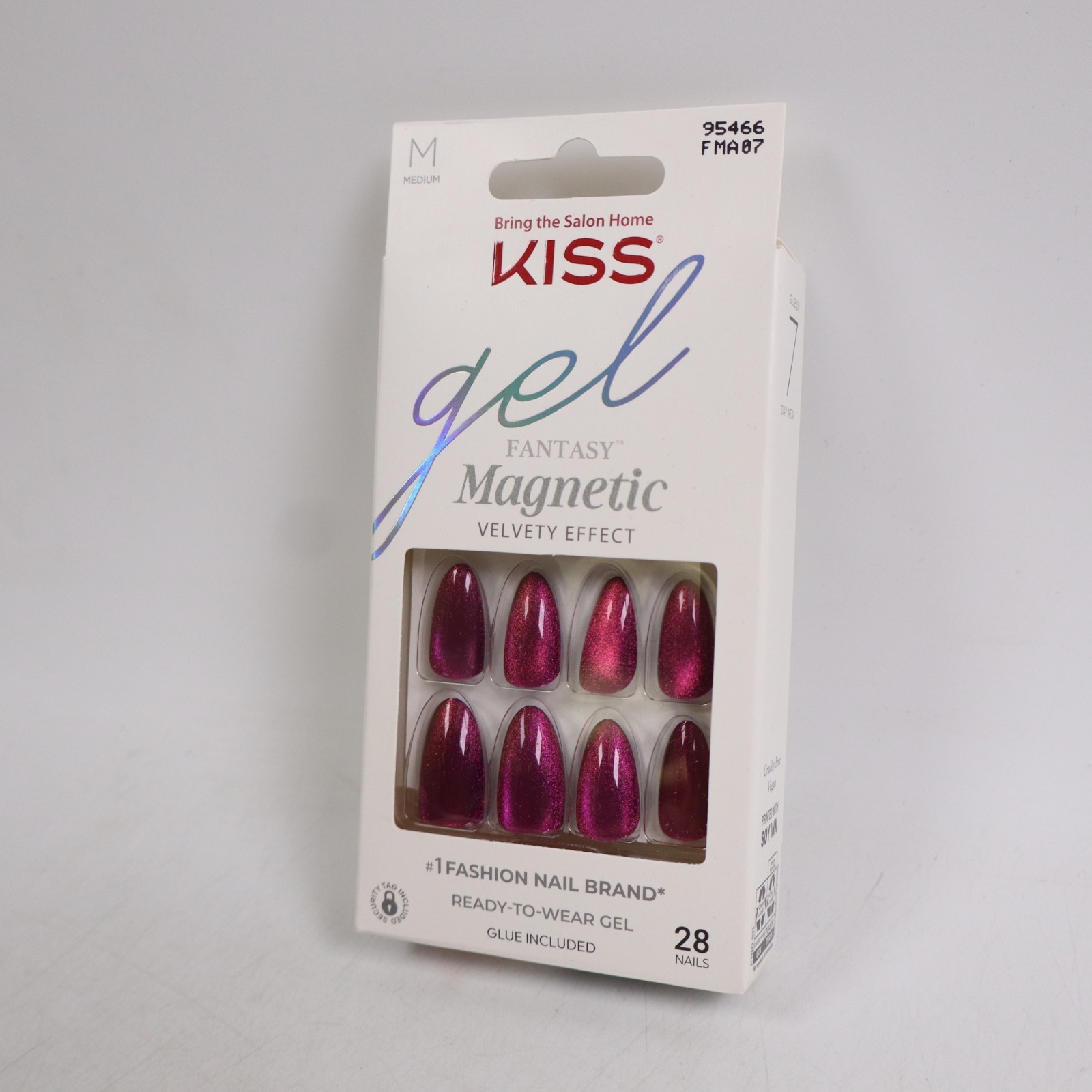 Kiss Gel Fantasy Magnetic Velvety Effect FMA07 Purple Almond