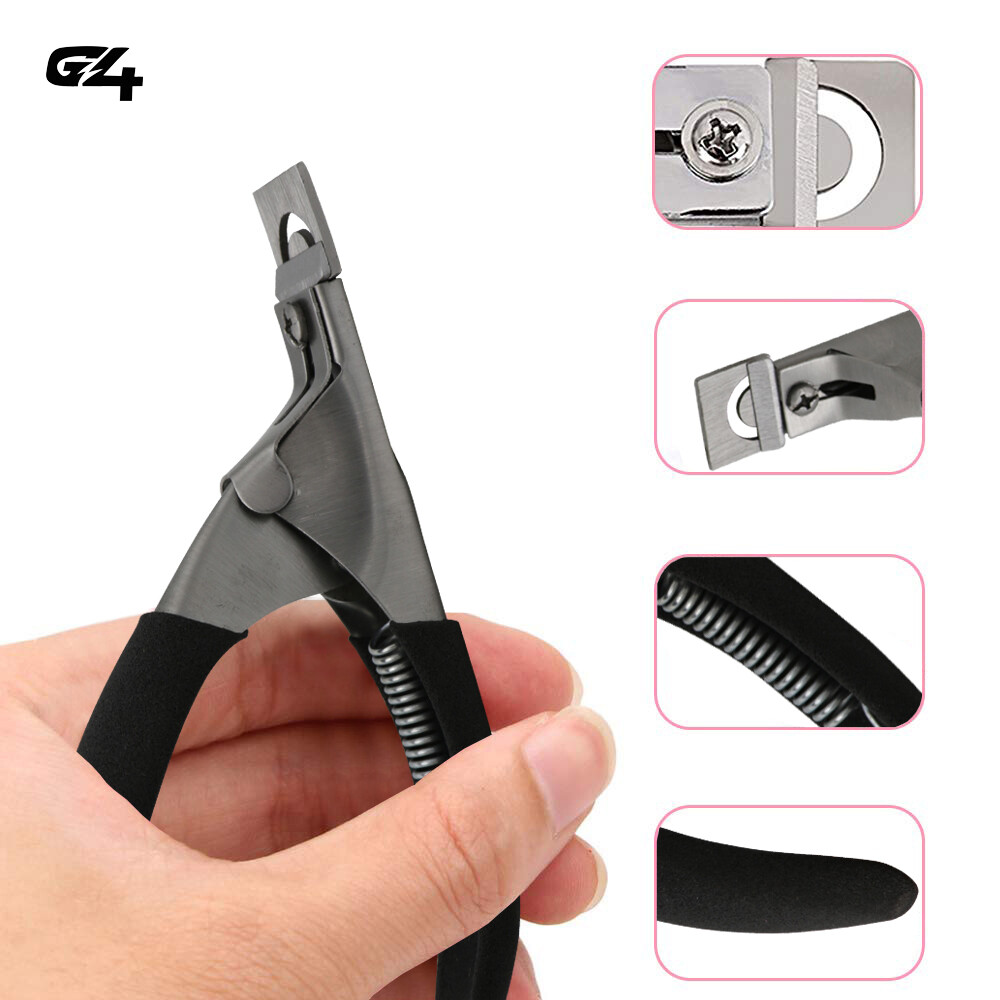 Acrylic UV Nail Tip Cutter Nippers Salon Cuticle Trimmer Clippers Manicure Salon