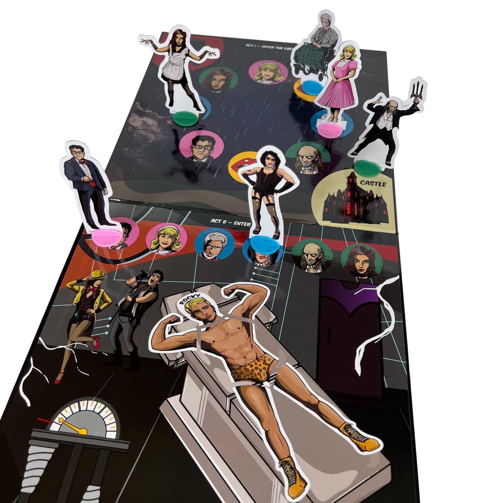 University Games, Rocky Horror Show Party Game, for One Size, Multicolor