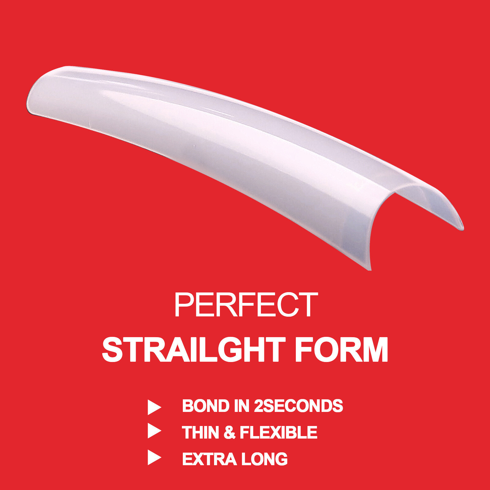 550pcs/Bag Extra Long C Curve Straight Square French False Nail Tips 11 Sizes