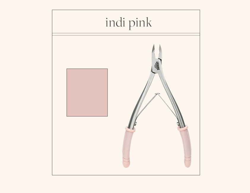 LUCANUS C Type Cuticle Nipper 4mm Blade Hand-Finished Stainless Steel Nail Tool