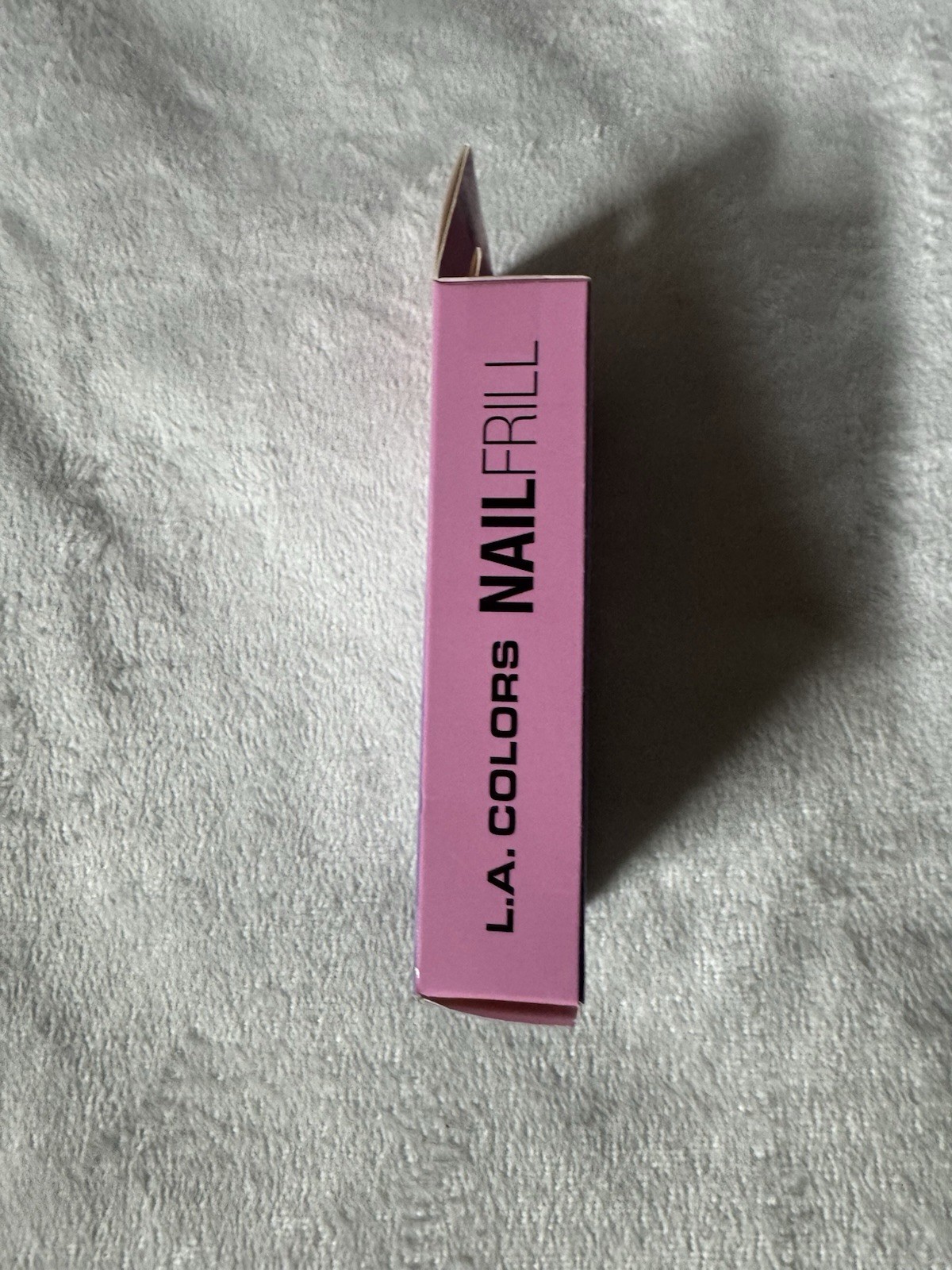 LA Colors Nail Frill Press On Nails True Beauty Coffin Medium Purple Butterfly