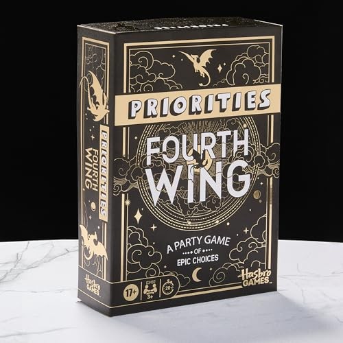 Hasbro Gaming Priorities Fourth Wing 4.49 x 1.61 x 6.5 inches, Multicolor