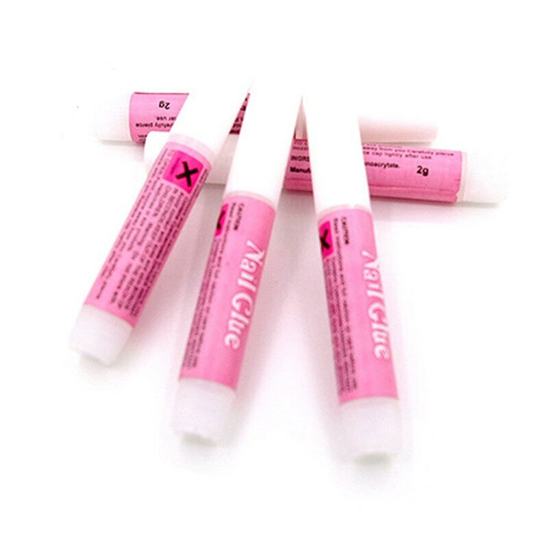 10Pcs/Set Mini Beauty Nail Proffesional Nail Glue Art Decorate Tips