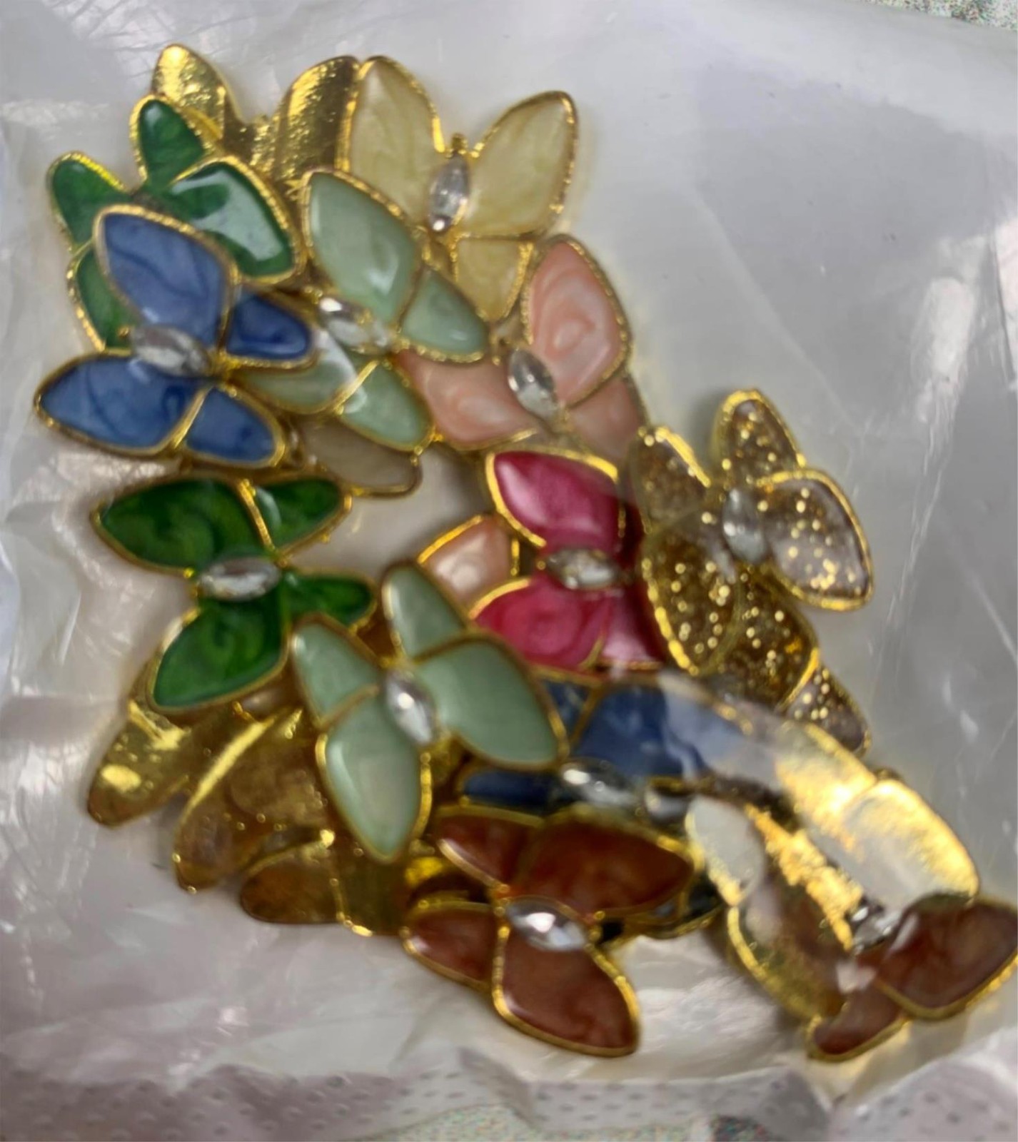20Pcs Nail Art Butterfly Pearl Decorative Nail Studs Creative Nail Decor