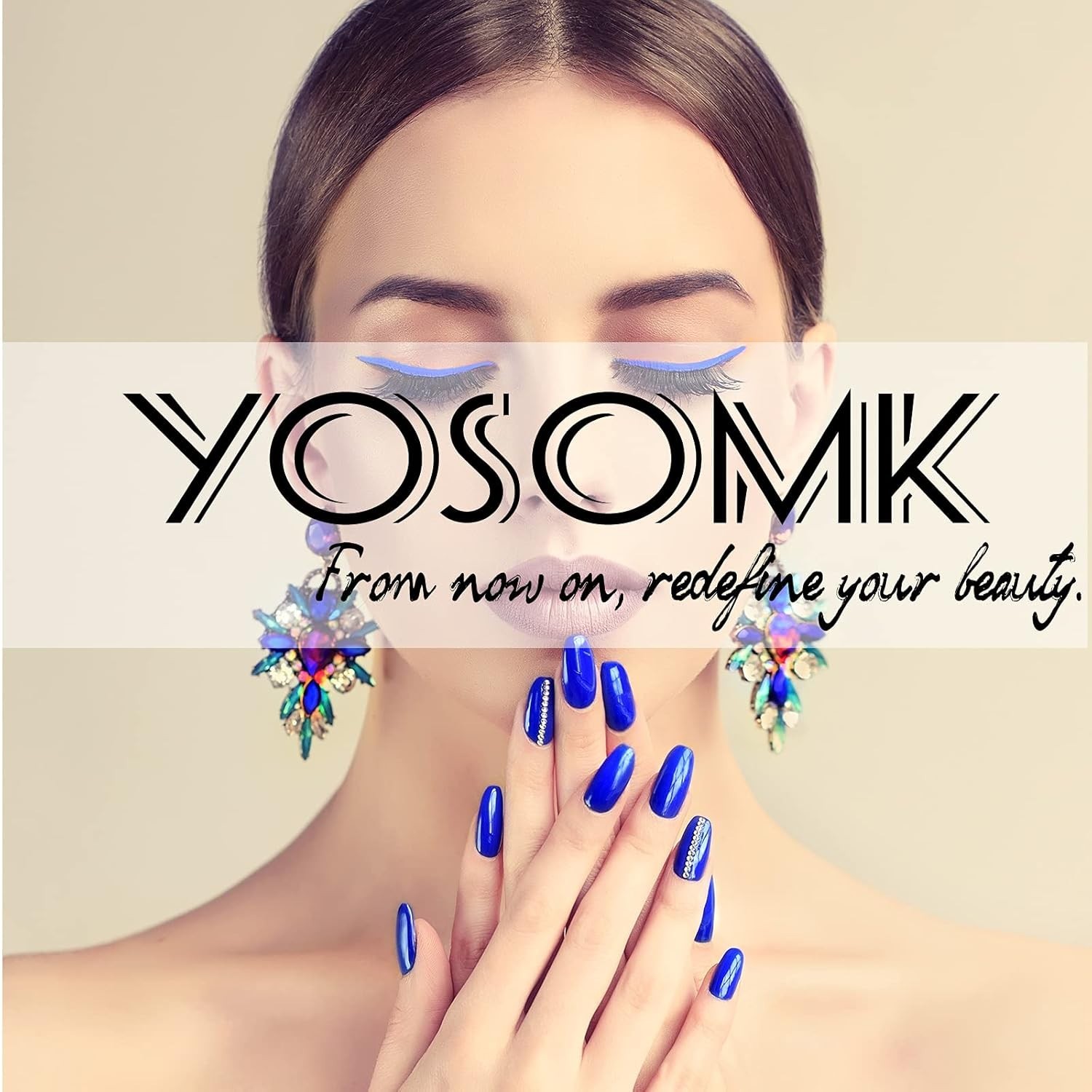 Gorgeous Almond-Shaped Acrylic Press On Nails – Easy Application & Removal