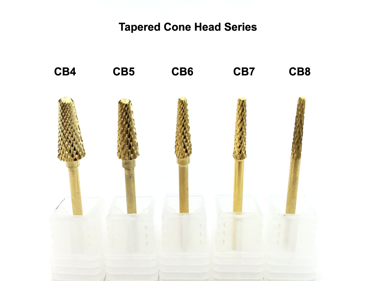 High Quality Nail Machine Drill Bits – Carbide 2-Way 3/32″ Fine Coarse Medium