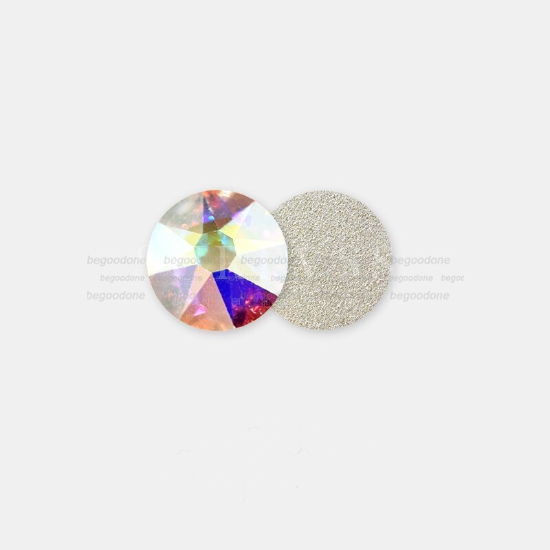 SS3-40 Clear AB Nail Art Decorations Flatback Crystal Rhinestones Non Hotfix DIY