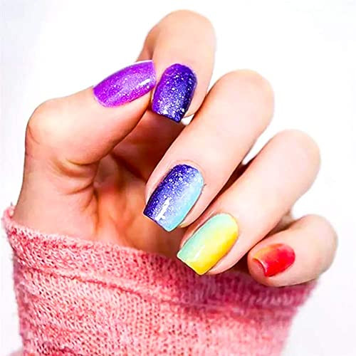 KAAGEE 3pcs Ombre Nail Brush Nail Paint Pen for Lace Line Gradient Color Ombre