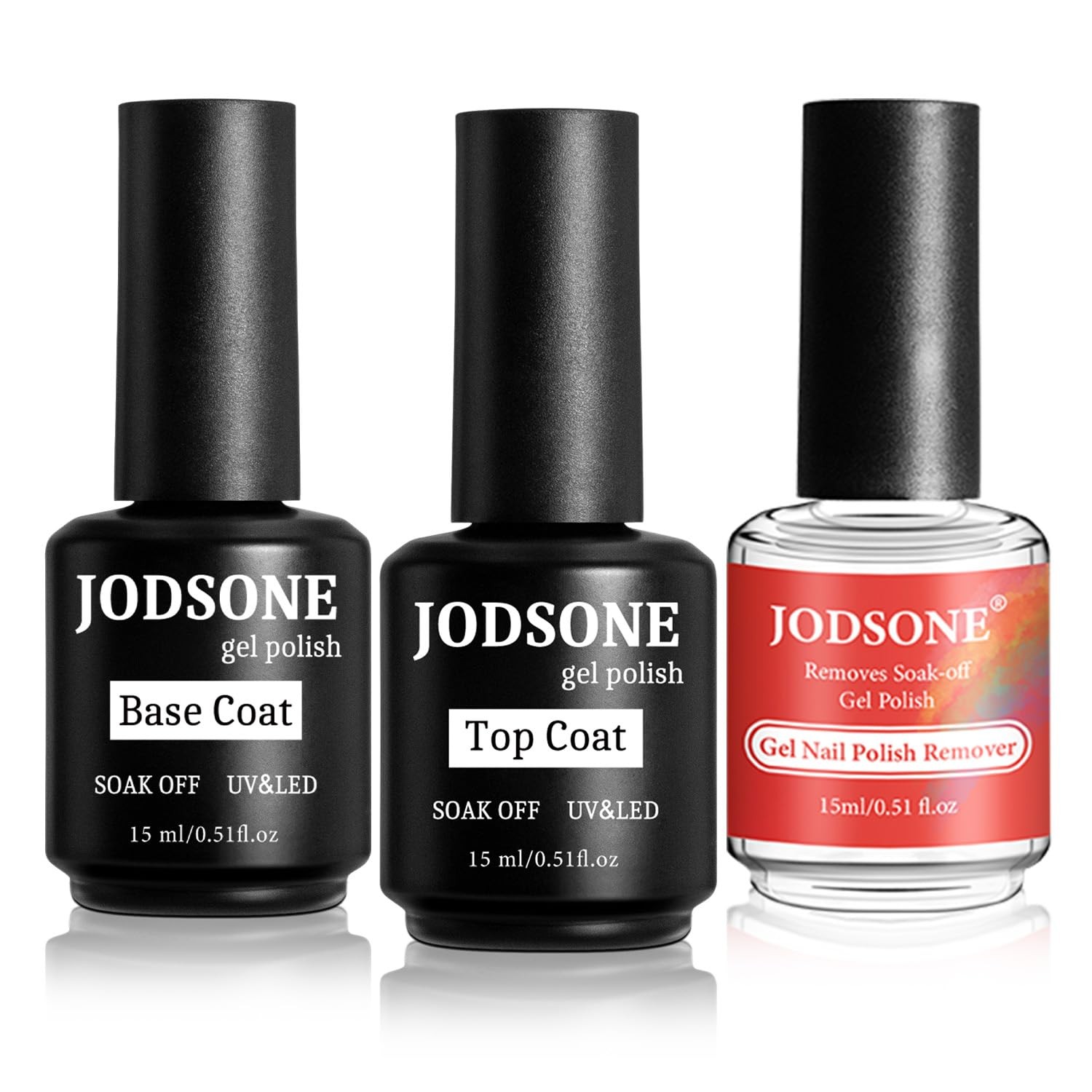 JODSONE Gel Nail Remover Quick 0.51 Fl Oz (Pack of 1), 15ML-BT-GR