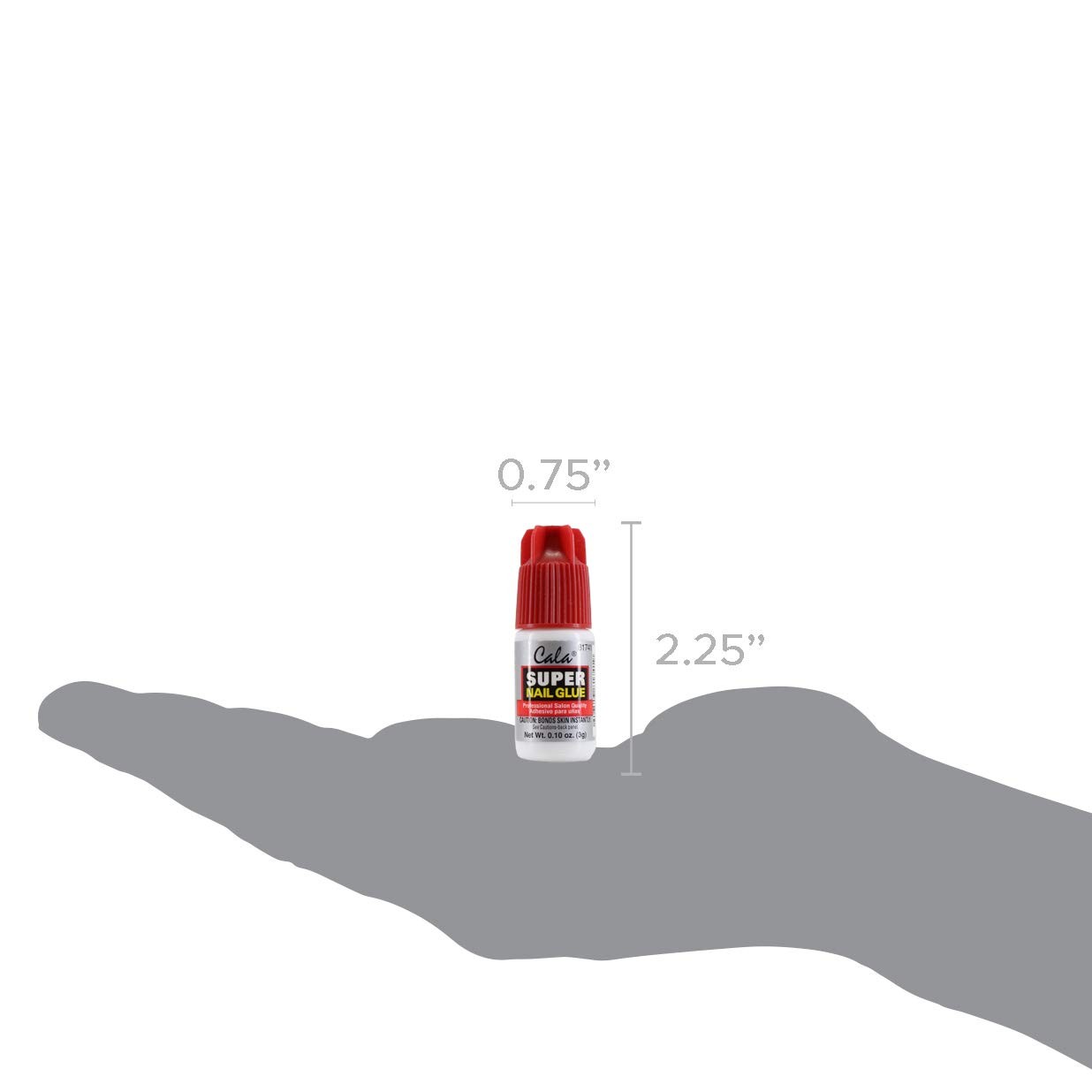 Cala Super Nail Glue Professional Salon Quality | Quick and Strong Nail Liquid