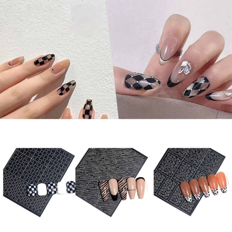 Nail Wrap Decal Strips Art Decoration Decal Manicure Full Cover Polish Stickers