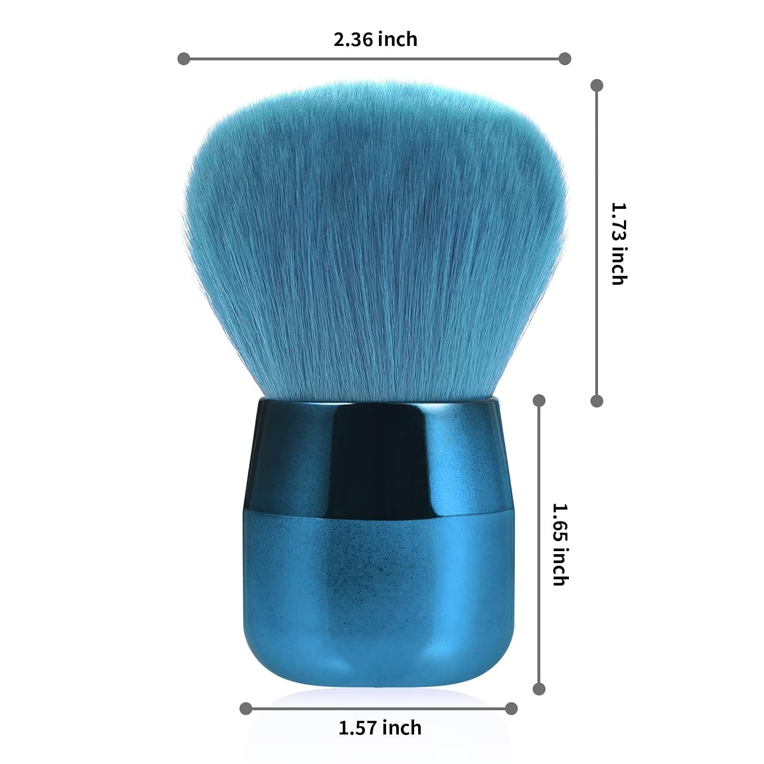 Fashionable Nail Art Dust Remover Brush with Gentle Bristles—Ideal for Travel