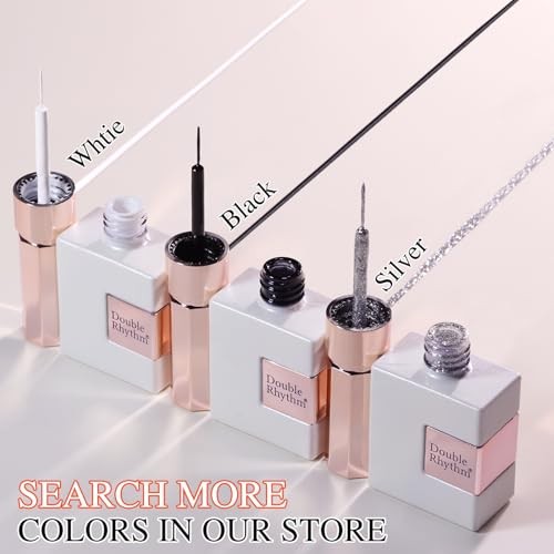 15 Ml Metallic Gel Liner Nail Art Bronze Mirror Chrome Painted Drawing