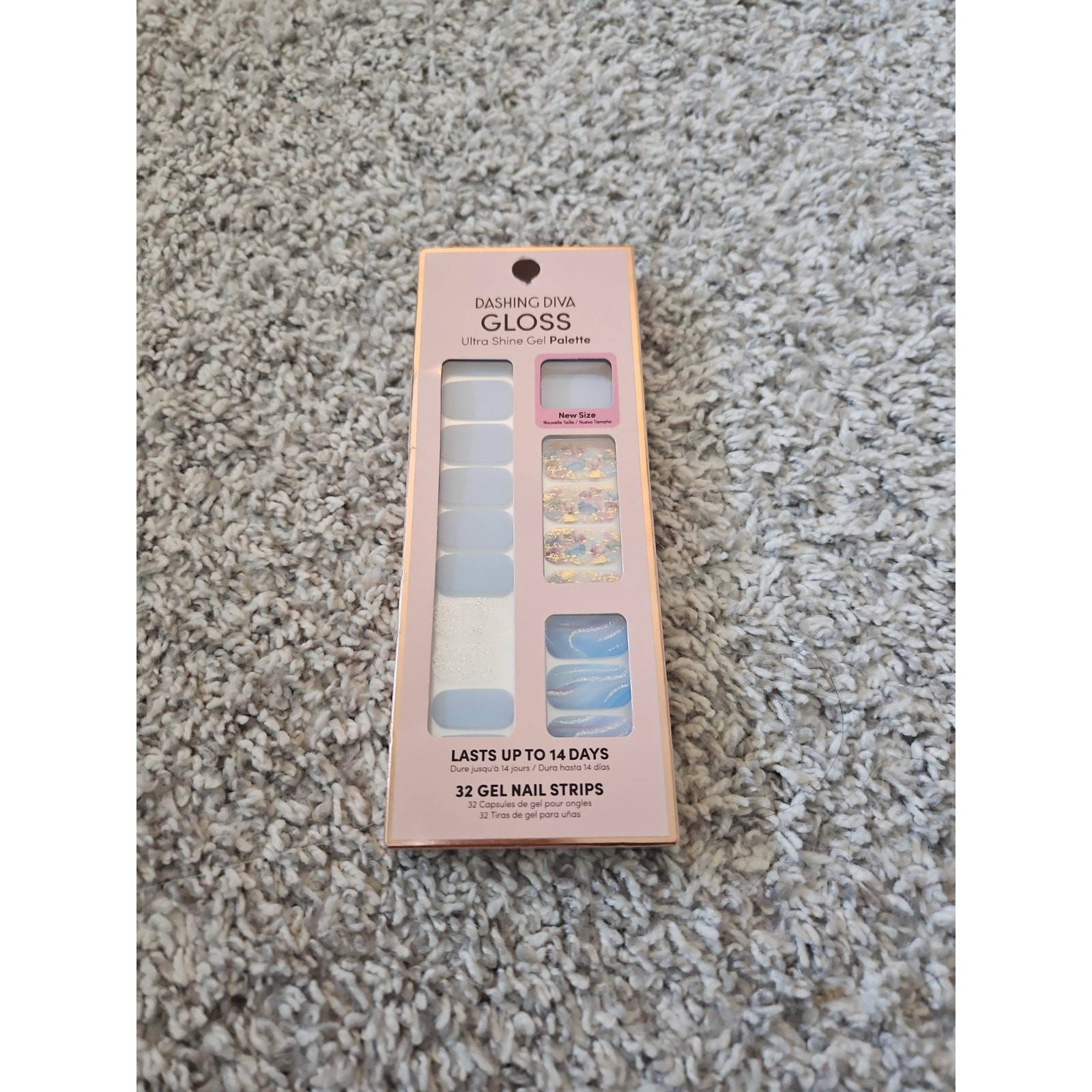 Dashing Diva Gloss Ultra Shine 32 Gel Nail Strips Palette Spiritual Journey
