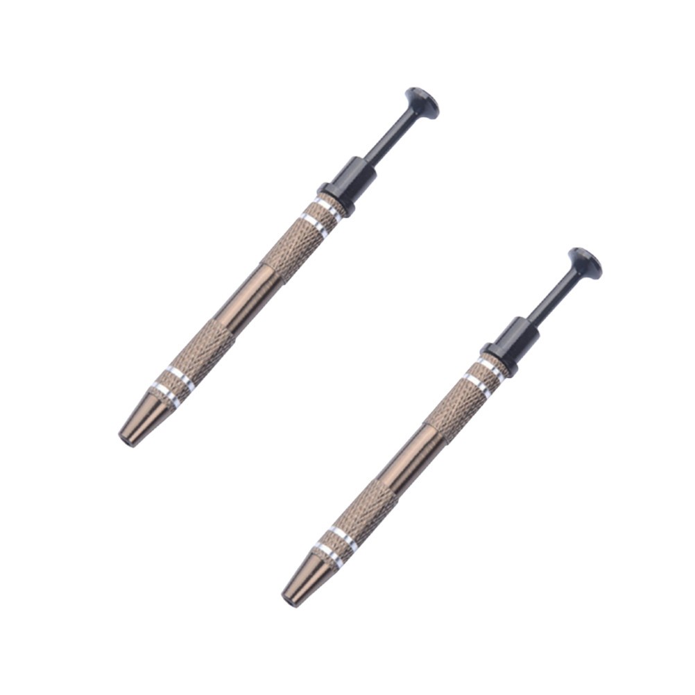 2Pcs Silver Manicure Claw Nail Shaping Tool Reusable Cotton Pens