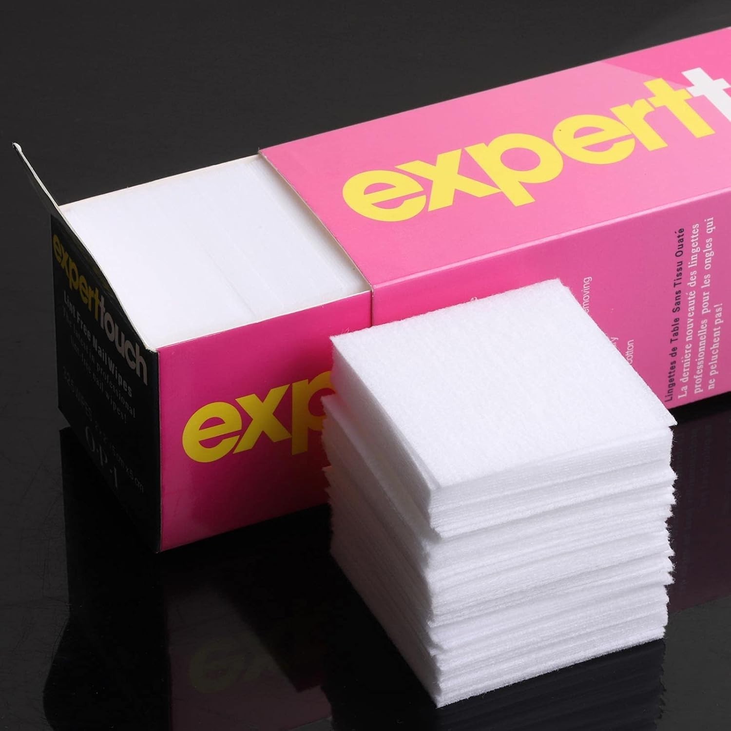 650 Lint Free Nail Wipes – Gentle Gel Polish Remover, No Skin Irritation