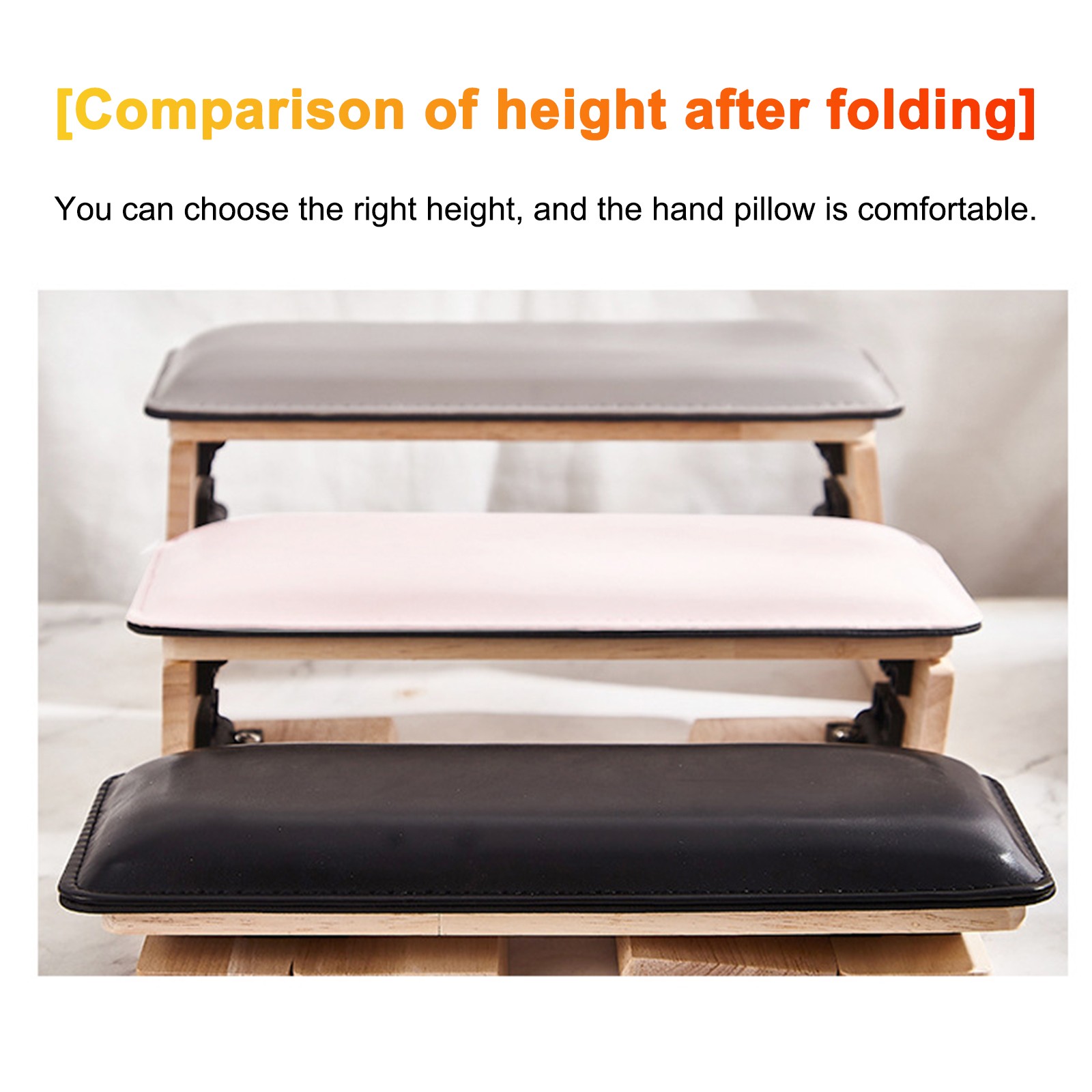 Hand Pillow Cushion For Nail Salon Arm Rest Holder Stand V1