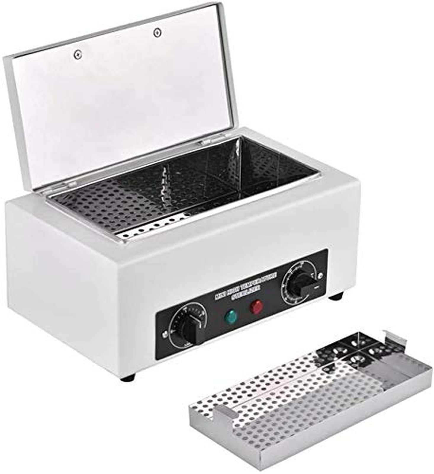 300W Heat Sterilizer NV-210 w/Timer Disinfection Box Manicure Pedicure SPA Sa…