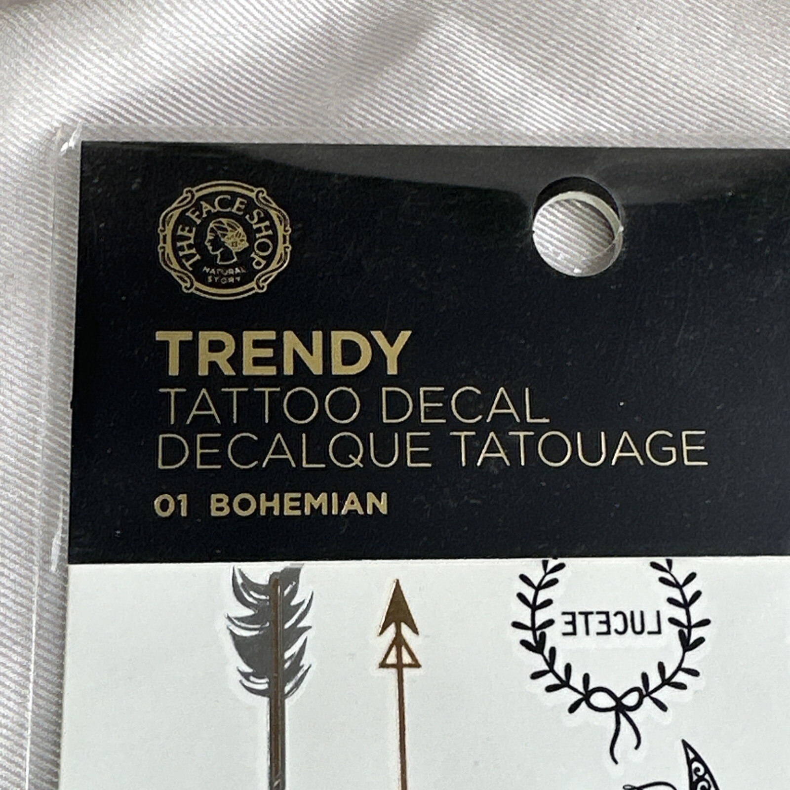 [THE FACE SHOP Trendy Tatoo Decal 01 Bohemian New