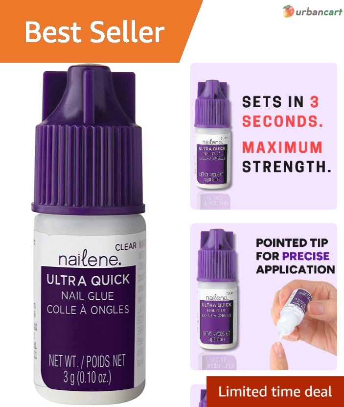 Super Strong Fast-Drying Nail Glue – Long-Lasting Adhesive for Natural & Arti…