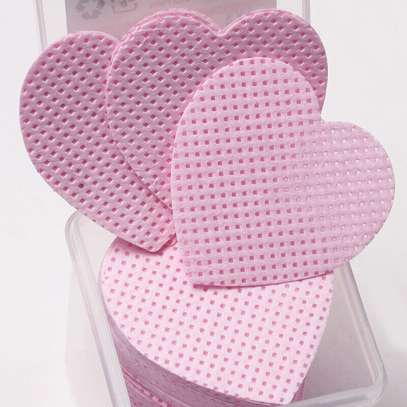 200pcs/box Lint Free Nail Wipes Cotton Pads Nail Polish Remover Cleaning Wipes