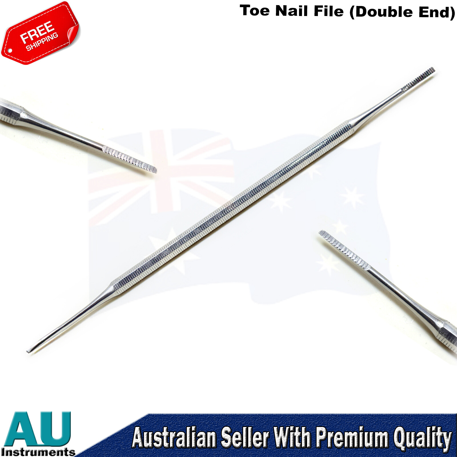 Ingrown Toenail Lifter Nail File Correction Single Double Ended Chiropody Tools