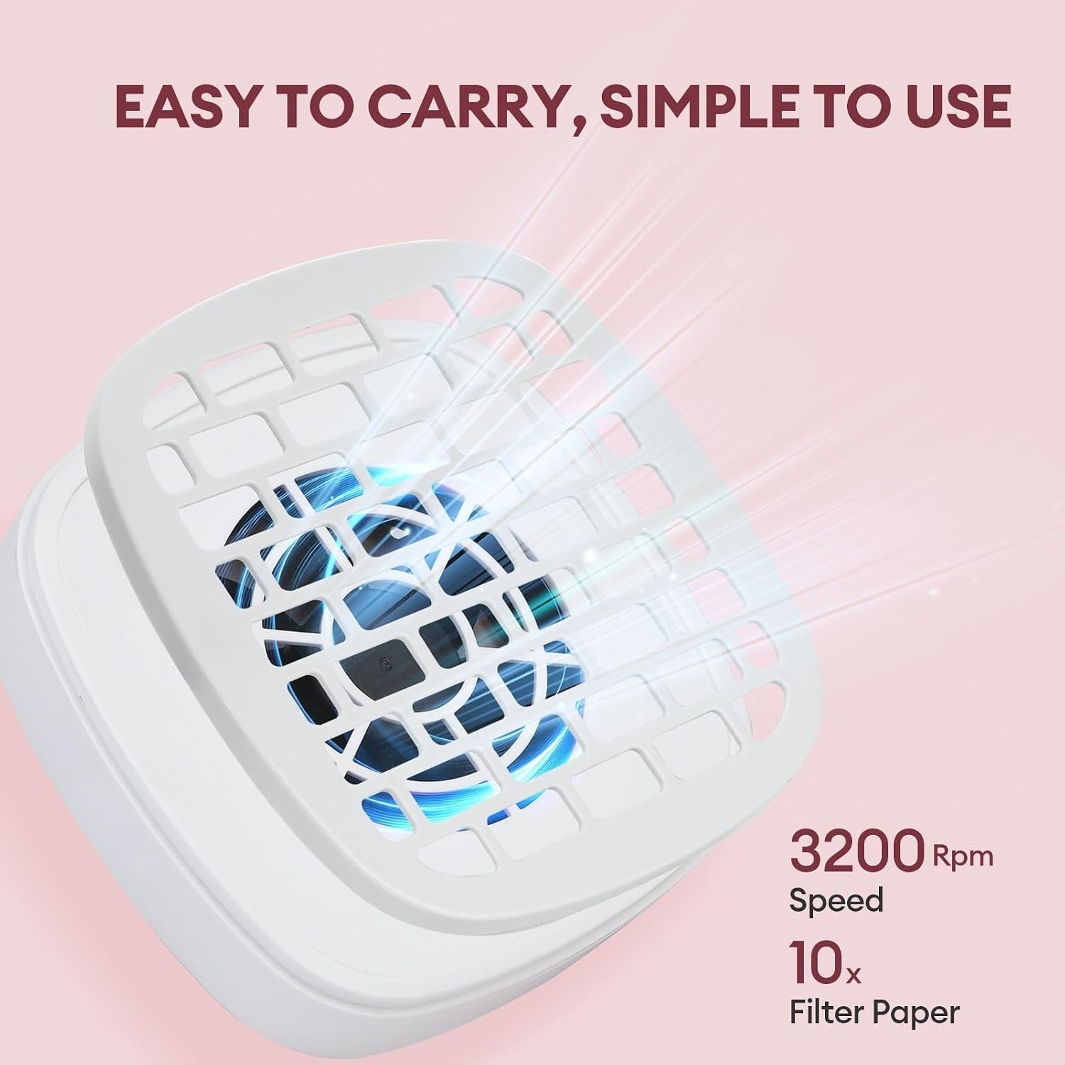 Efficient Nail Dust Collector – Corded Power, Gentle Noise, Easy Maintenance