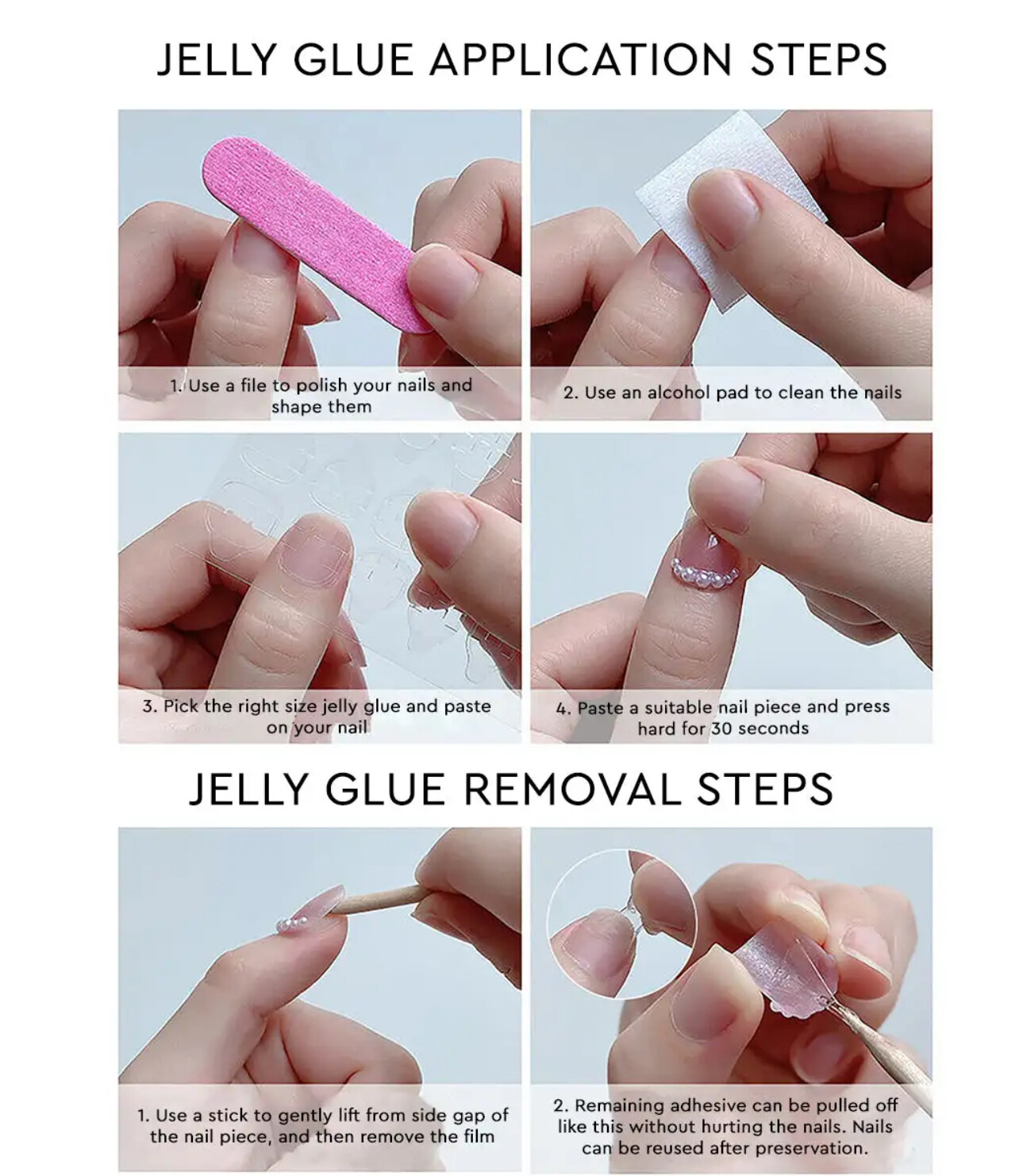 Handmade Flowers And Rhinestones False Nail Long Stiletto Press on Nail