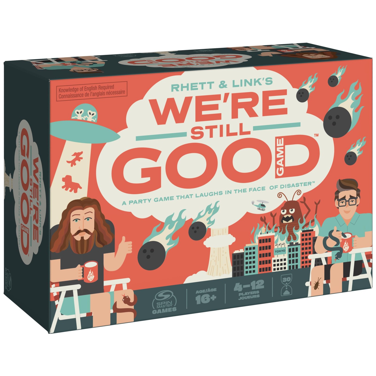 Spin Master Games, Rhett & Link We’re Still Good Party Game, 1, Multicolor