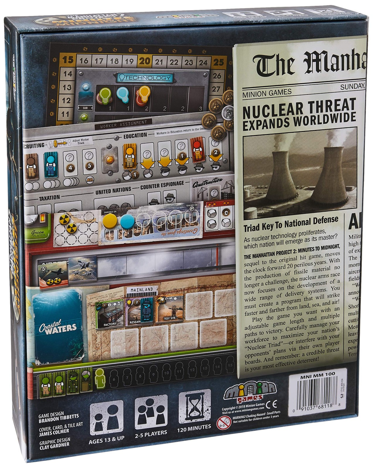 Minion Games Manhattan Project 2: Minutes to Midnight Medium, Game