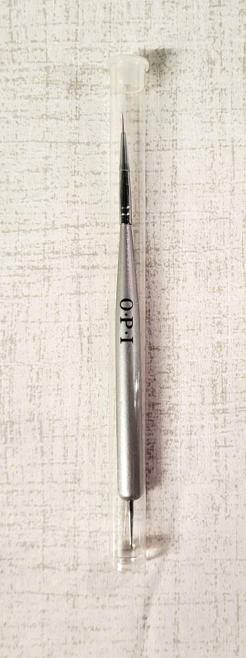 OPI Artist Series Dual Ended Nail Art Fine Tip Brush Tool Synthetic Fibers NEW