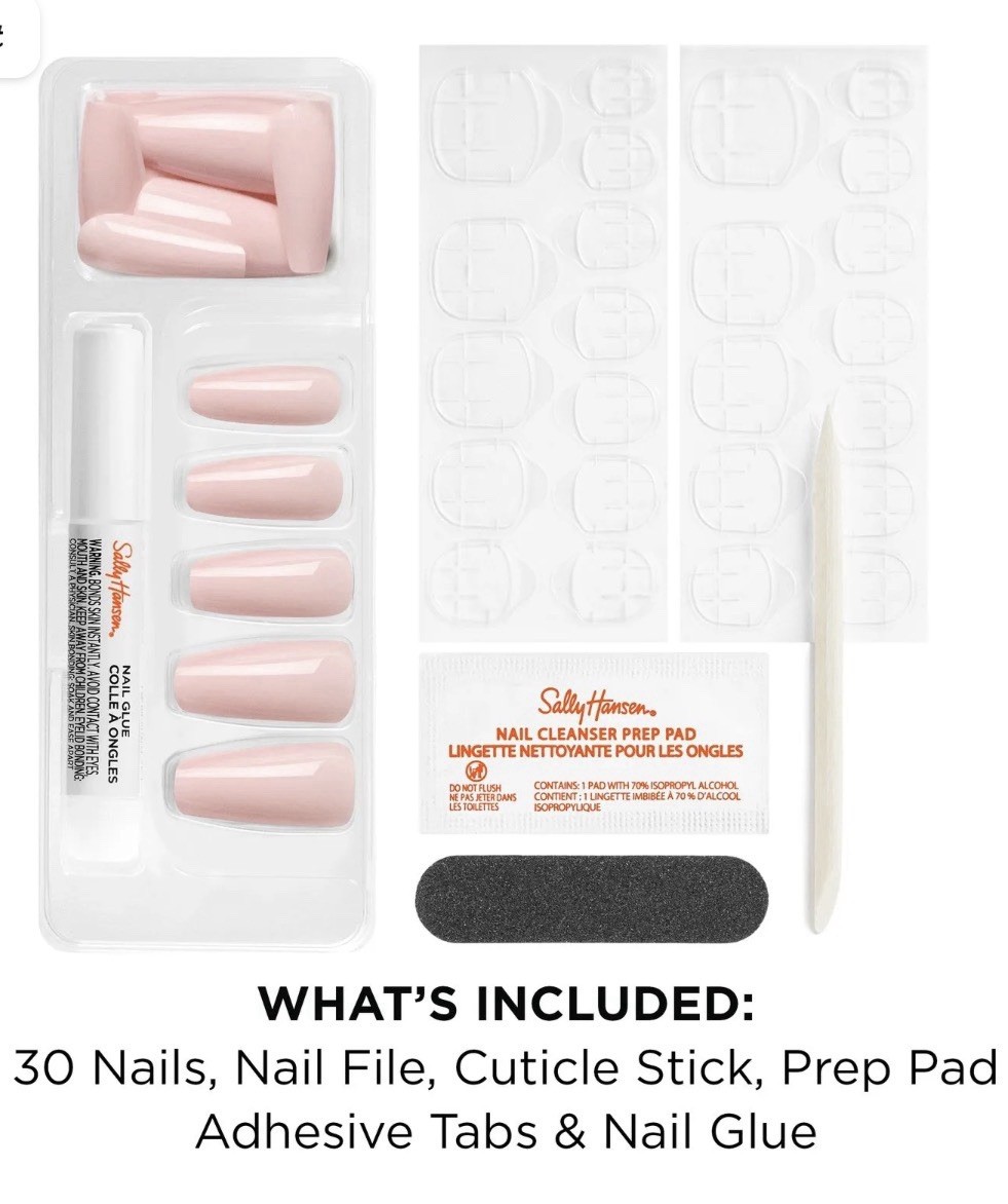 Sally Hansen Salon Effects Perfect Press-On Nails Soul Pink CO311