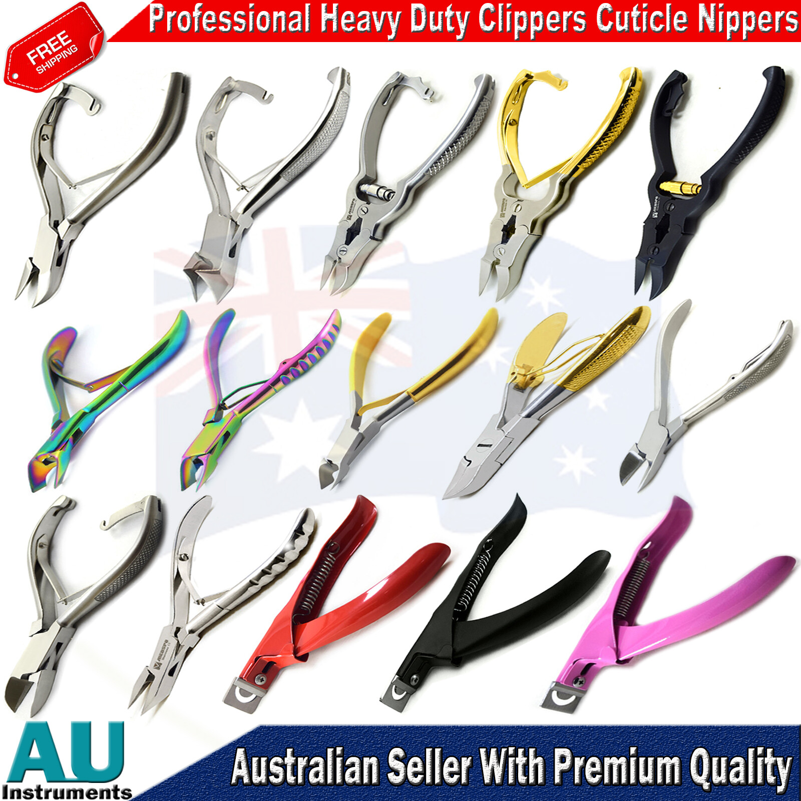 Podiatrist Nail Clipper Cutter Manicure Cutter Pedicure Nipper Thick Nail Heavy