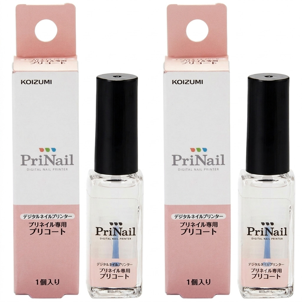 KOIZUMI PriNail Precoat & Ink Cartridge For KNP-N800 Nail Printer 1pcs/2pcs